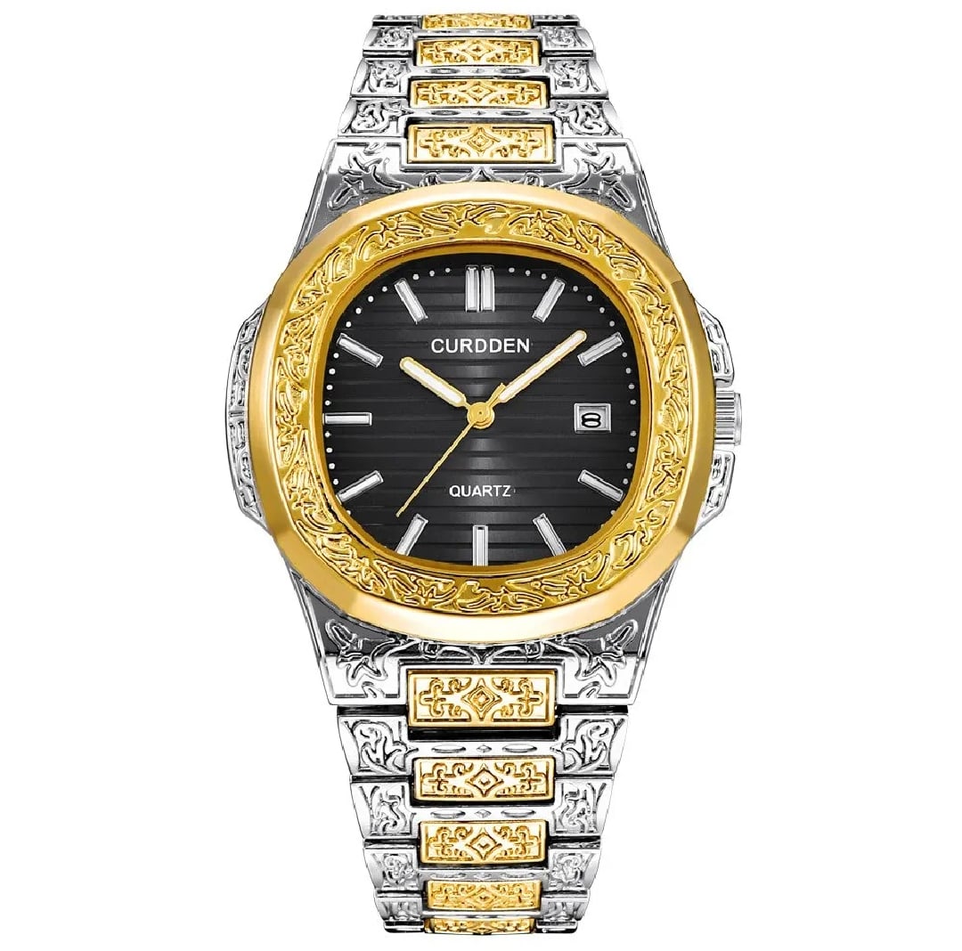 Picture of Islamic Calligraphy Arabic Men's Watch/New Classic Retro Men's Watch with Steel Strap