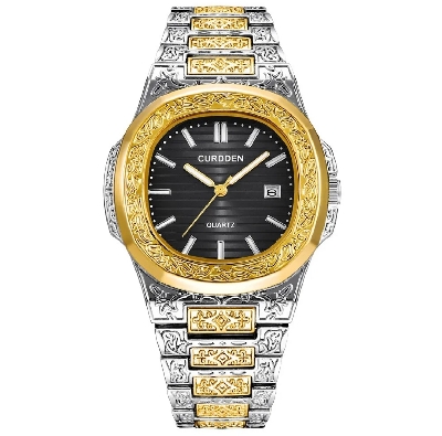 Picture of Islamic Calligraphy Arabic Men's Watch/New Classic Retro Men's Watch with Steel Strap
