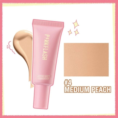 Picture of Pink Flash Long Lasting Waterproof Matte Foundation -Medium Beige-Shade-04