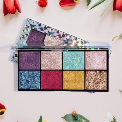 Picture of Technic Hot Foil Cream Pigment 8 Color Eyeshadow Palette - 20g