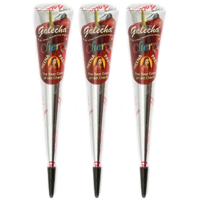 Picture of 3 pcs (INDIAN) Golecha Cone Mehedi - mehedi art