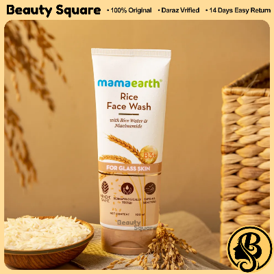 Picture of Mamaearth Rice Water Face Wash with Niacinamide for Glass Skin - 100ml