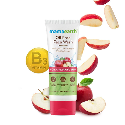 Picture of Mamaearth Oil Free Face Wash With Apple Cider Vinegar & Salicylic Acid - 100 ml