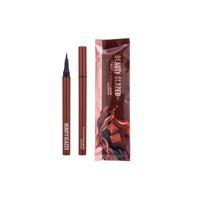 Picture of Beauty Glazed Black Matte Waterproof Long Lasting Liquid Eyeliner Beauty Cosmetics