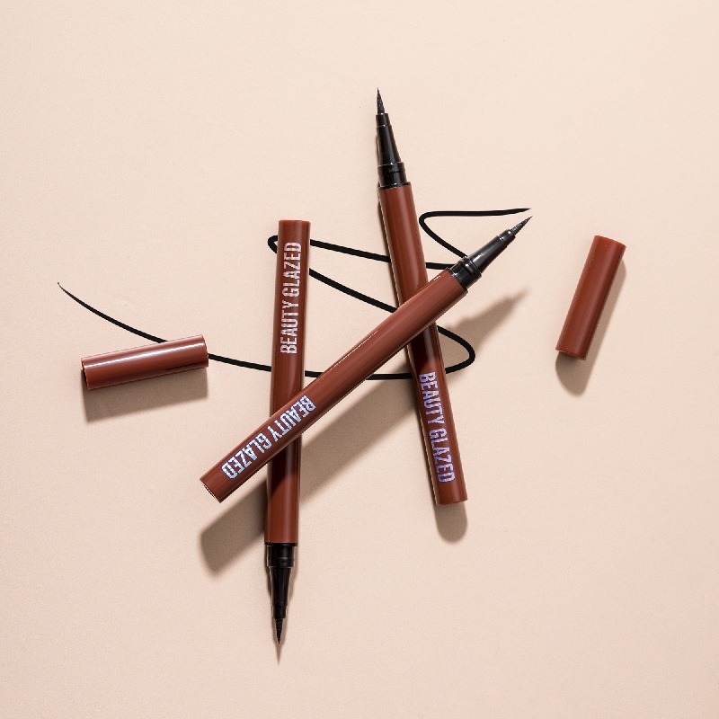 Picture of Beauty Glazed Black Matte Waterproof Long Lasting Liquid Eyeliner Beauty Cosmetics