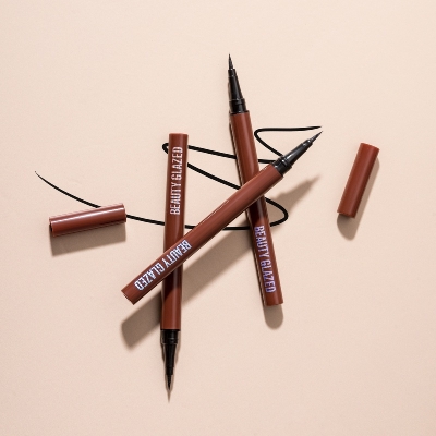 Picture of Beauty Glazed Black Matte Waterproof Long Lasting Liquid Eyeliner Beauty Cosmetics