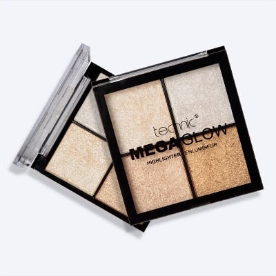 Picture of Technic Mega Glow Highlighter Palette: 4 Shades of High Pigment Radiance