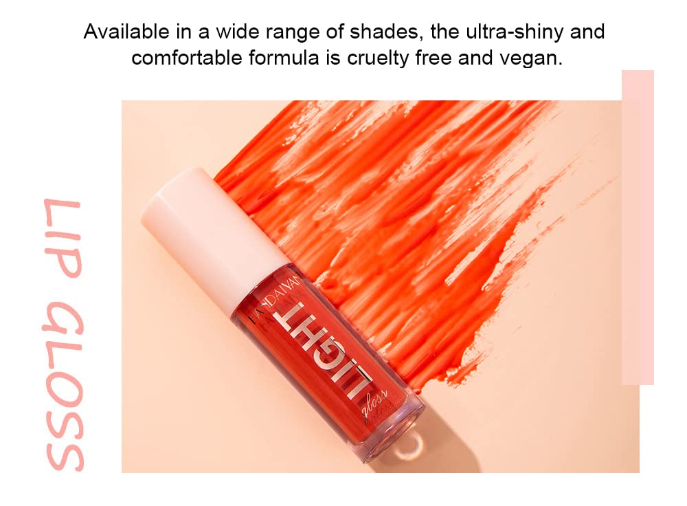 Picture of Handaiyan Light Gloss Lipstick 6 Shades Lip Gloss, Clear Lip Gloss, Liquid Lipstick  (Set B Gloss)