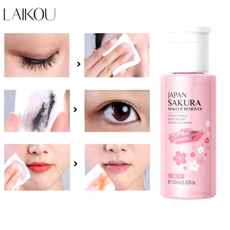 Picture of LAIKOU Gentle Face Makeup Remover Water Clean Dissolved Dirt Makeup - 100ml