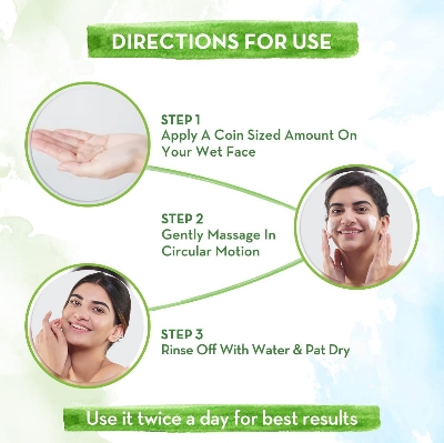 Picture of Mamaearth Multani Mitti Face Wash with Multani Mitti & Bulgarian Rose For Oil Control & Acne - 100 ml | Suits All Skin Types | Hydrating & Gentle | Paraben-Free | No Silicones | Sulphate-Free