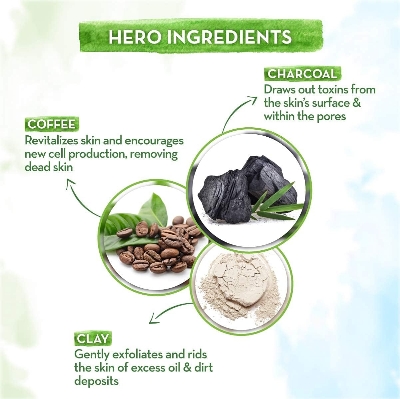 Picture of Mamaearth Charcoal Face Wash with Activated Charcoal & Coffee for Oil Control (100)ml