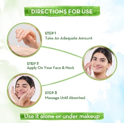 Picture of Mamaearth Rice Oil-Free Face Moisturizer for Oily Skin, With Rice Water & Niacinamide for Glass Skin - 80 g
