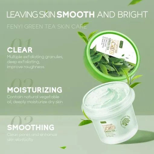 Picture of Fenyi Green Tea Exfoliating Scrub – 100g
