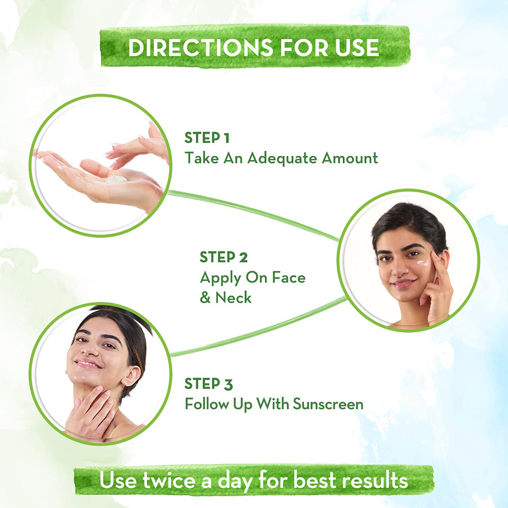 Picture of Mamaearth Ubtan Oil-Free Face Moisturizer for Radiant Skin 80ml