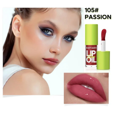 Picture of Beauty Glazed Big Brush Head Lip Oil - #105 Passion