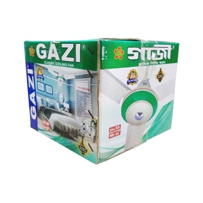 Picture of Gazi classic ceiling Fan, Size: 36"/24", 05 years Warranty Off White