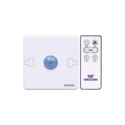 Picture of Walton Remote control Switch, One fan and Two Light White