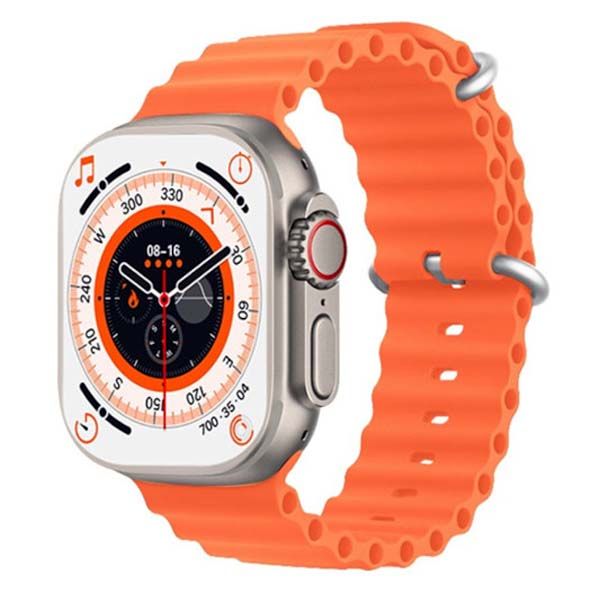 Picture of T800 Ultra Smartwatch Series 8 with Wireless Charging (Orange)