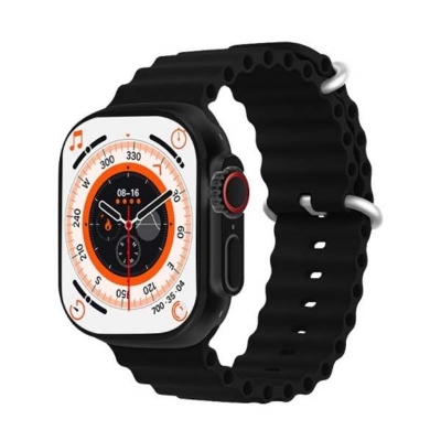 Picture of T800 Ultra Smartwatch Series 8 with Wireless Charging (Black)