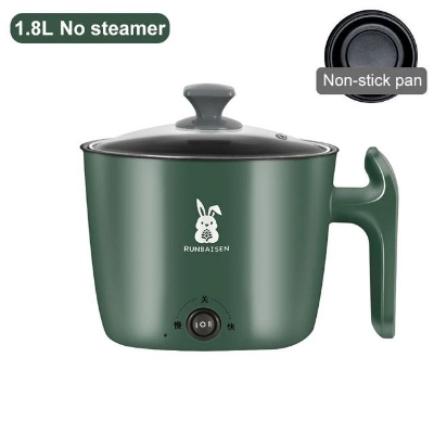 Picture of Electric Rice Cooker 1.8L Multifunctional Non-stick Cooker Electric Cooker Multifunctional Household Small Pot Student Dormitory (Green)