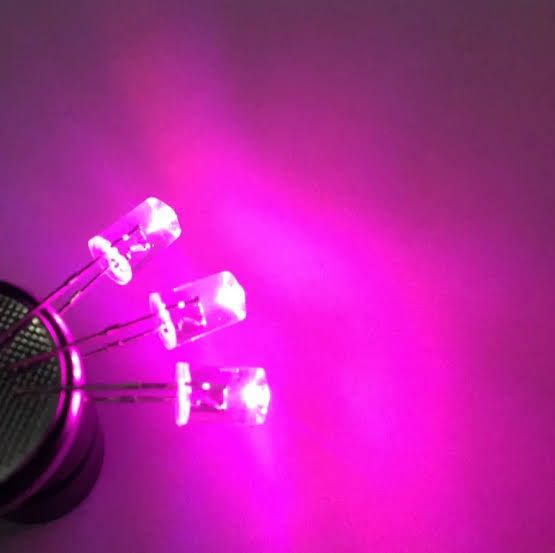 Picture of 50pcs Super Bright 5mm Pink Color Led Light Round(Pink)