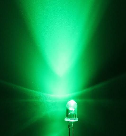 Picture of 50pcs 5mm Green Led Light Round Super Bright Dc Light Emitting Diode(Green)