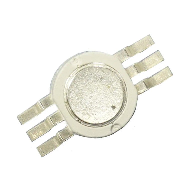 Picture of 3pcs Super Bright High Power 3v RGB SMD Led Chip COB Red Green Blue Clear Leans 1W Led Light(Multicolor)