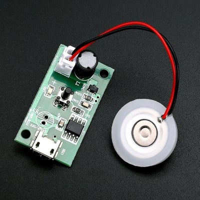 Picture of 5v USB Mini Humidifier DIY Kits Mist Maker and Driver Circuit Board Fogger Atomization Film Atomizer(White)