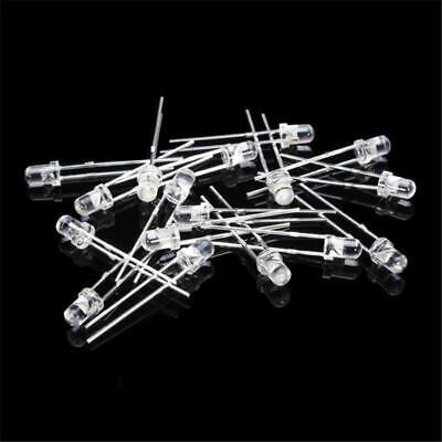 Picture of 100pcs 3mm Orange Led Light Indicator Bulb Light Emitting Diode Round(Orange)