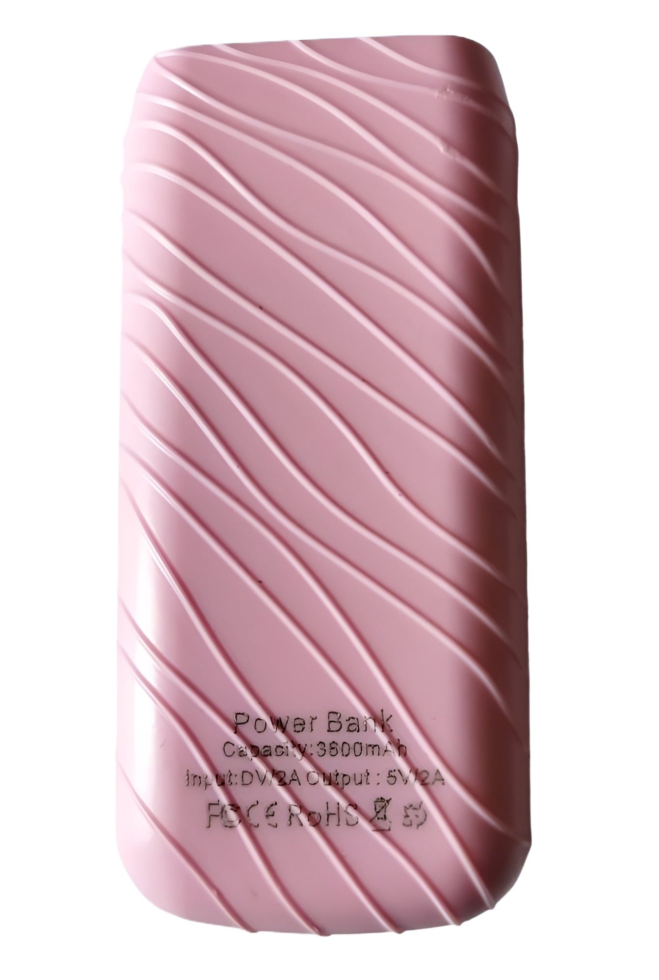 Picture of 3600mAh Power Bank Case With Circuit Portable Case Input DC 5V 2A Output DC 5V 2A Micro USB Socket Plastic Case Using 18650 Battery (Without Battery)(Pink)
