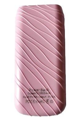 Picture of 3600mAh Power Bank Case With Circuit Portable Case Input DC 5V 2A Output DC 5V 2A Micro USB Socket Plastic Case Using 18650 Battery (Without Battery)(Pink)