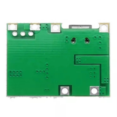 Picture of Type C 3.7V to 12V 9V 5V 2A Adjustable Step Up 18650 Lithium Battery Charging DC to DC Step Up Boost Up J5019 Mini UPS Kit(Green)