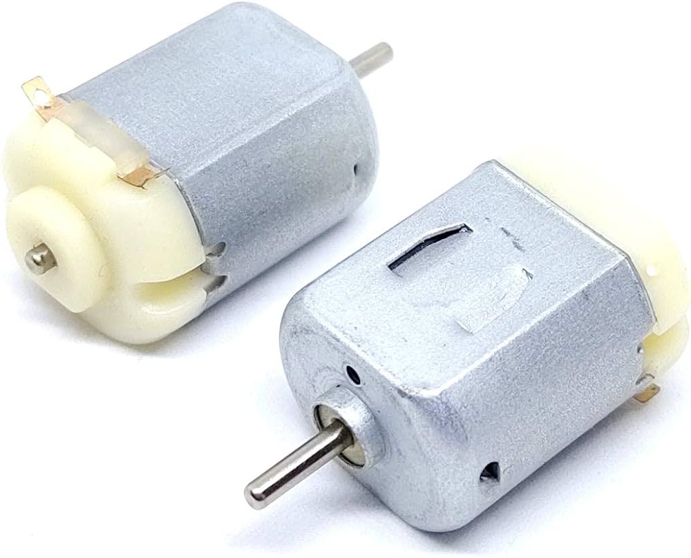 Picture of High Speedy Small Toy DC Motor - 2 piece(Grey)
