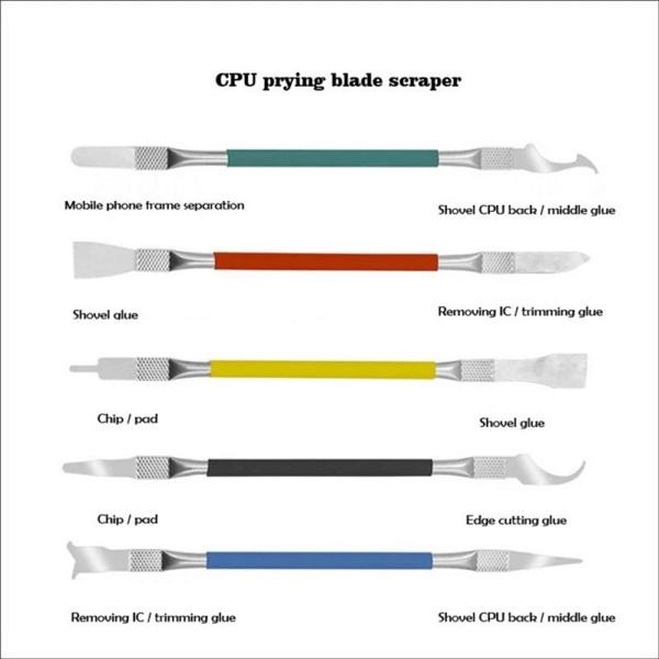 Picture of CROWBAR 5 In 1 SW-103 Crowbar Opening Tools Universal CPU Pry Knife Disassembly Mobile Phone Repair Tool(Multicolor)