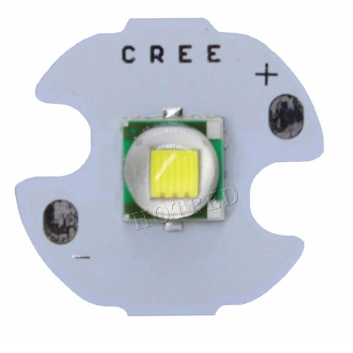 Picture of 2pcs High Bright Cree White SMD LED Light 3V 5W 14mm for Torch Ligh(White)