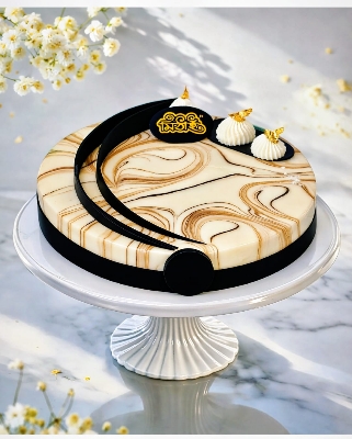 Picture of Marble Cake Medium 500gm