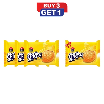 Picture of PRAN Bisk Club Cookies Butter Flavor 230gm