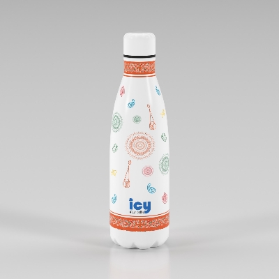 Picture of SS Cola Water Bottle 450 ML-White (Boishakhi-1)