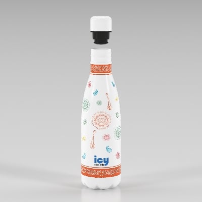 Picture of SS Cola Water Bottle 450 ML-White (Boishakhi-1)