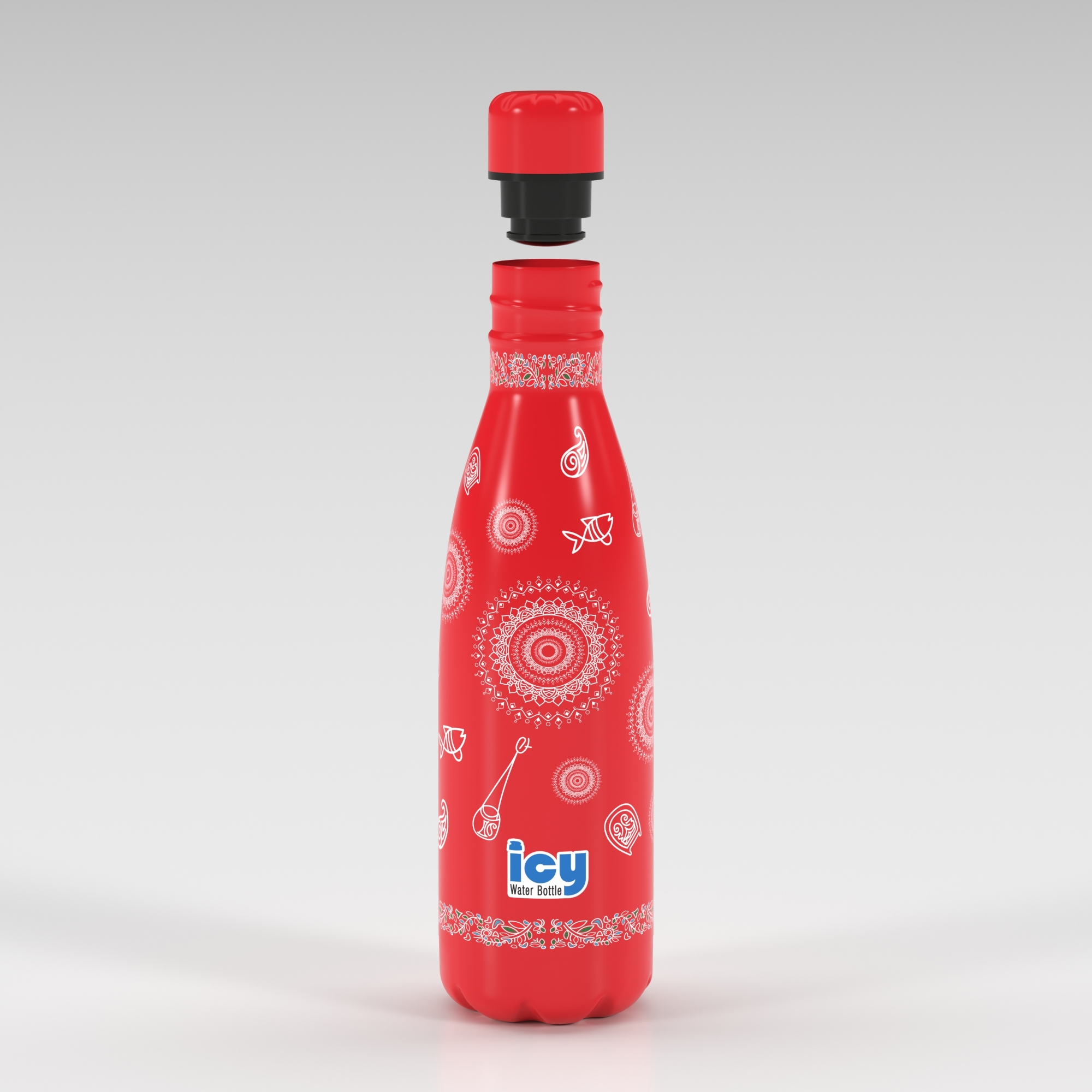Picture of SS Cola Water Bottle 450 ML-Red (Boishakhi-1)