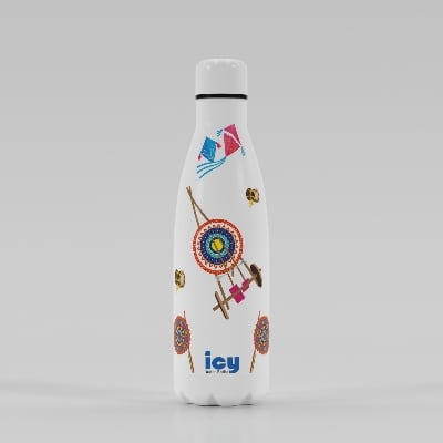 Picture of SS Cola Water Bottle 450 ML-White (Boishakhi-2)