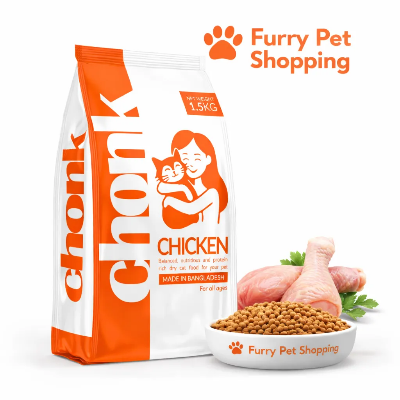Picture of Chonk All Ages Cat Food (Chicken) 1.5 Kg