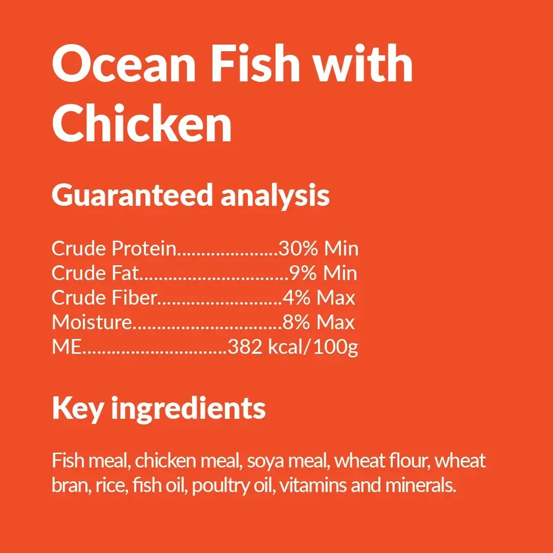 Picture of Chonk All Ages Cat Food (Ocean Fish with Chicken) 3 Kg