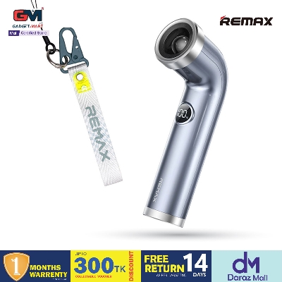 Picture of REMAX RS-SF16 Digital Handheld 100-Speed Adjustment Bladeless Design 12m/s Wind 10H Runtime Portable Wearable Fans