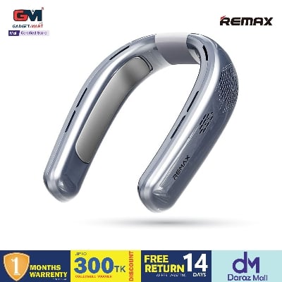Picture of Remax RS-GF02 Semiconductor Neck Wrap Around Recharging Cooling Fan with 3 Month Warranty