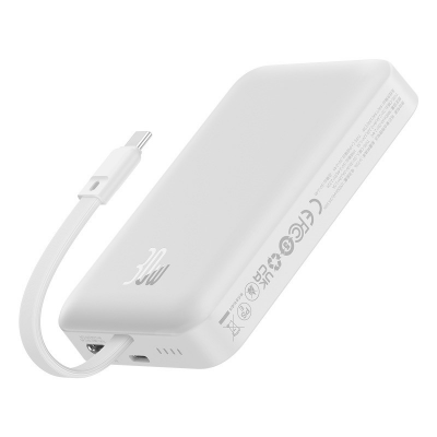 Picture of Baseus Magnetic 30W 10000mAh Power Bank With Built-in USB-C Cable