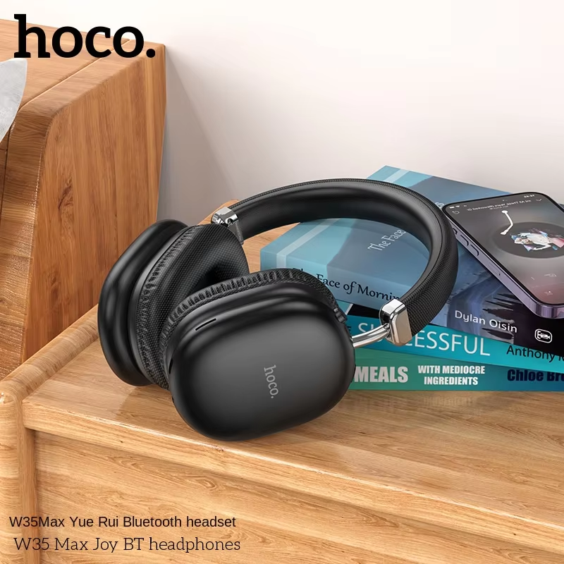 Picture of Hoco W35 Max ANC BT 5.3 JL Comfortable Wireless for Headphones IPX5 Waterproof Long Battery Life LED Indicator