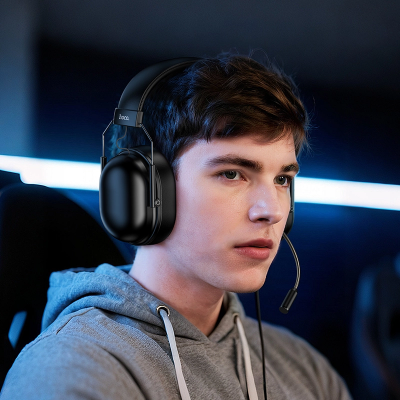 Picture of Hoco W113 Dynamic Gaming Headphones | 7.1 Surround Sound | 50mm Drivers | USB Connection