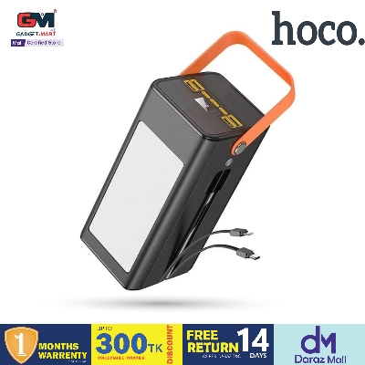 Picture of Hoco MMJ-21 Action 22.5W Fully Compatible 100000mAh Ultra Big Capacity Power Bank - Black