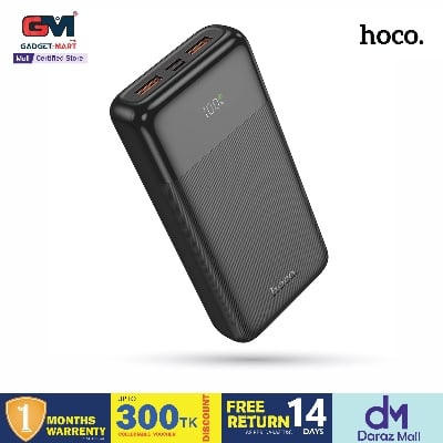 Picture of Hoco MMJ23 22.5W Fast Charging 20000mAh Power Bank - Black